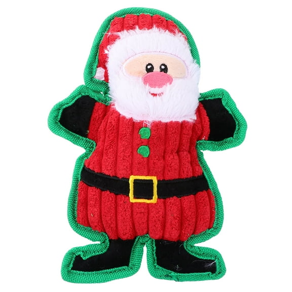 Gymnture Christmas Santa Squeaky Plush Puppy Chew Toy - Xmas Gift