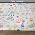 thumbnail image 6 of Ambesonne Cartoon Place Mats Set of 4, like Drawing, Standard Size, Multicolor, 6 of 6
