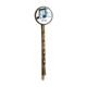 thumbnail image 1 of Flappg azul blanco musica mim EsES Broche de metal retro, 1 of 3