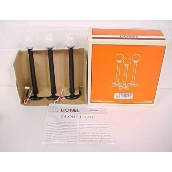 Lionel 6-12926 Set of 3 Round Globe Street lamps