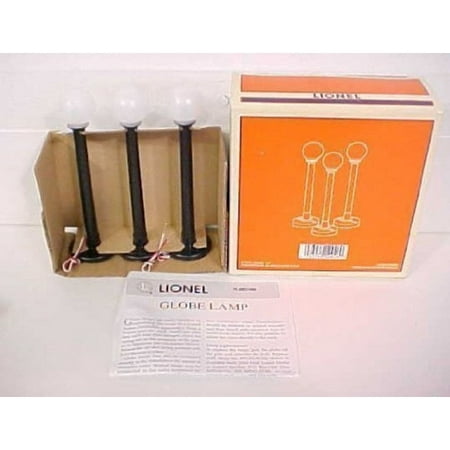 Lionel 6-12926 Set of 3 Round Globe Street lamps