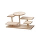 thumbnail image 4 of Soporte de madera Mornei para tartas, cupcakes, escalera, estatua, soporte para flores, ligero, escalonado, 38 cm, 4 of 8