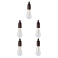thumbnail image 1 of kurtrusly Pull Cord Light Hanging Bulb Tent Battery Operated Lamp Camping black 6x22cm 5Set, 1 of 6