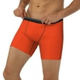 thumbnail image 3 of Disketp Orange Men's Boxer Briefs Men’s Underwear Boxer Briefs for Men, 3 of 7
