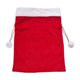thumbnail image 2 of Bolsa de Regalo de Terciopelo Rojo para Navidad, Mochila de Regalo de Papá Noel, Bolsa de Embalaje de Regalo con Cordón., 2 of 7