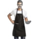 thumbnail image 4 of 12 Pack Plain Bib Aprons With 2 Pockets - Black Unisex Commercial Apron Bulk, 4 of 4