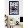 thumbnail image 2 of Disney Lilo & Stitch (2025) - Cute Trouble Wall Poster, 22.375" x 34" Framed, 2 of 5