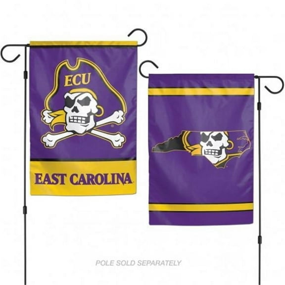NCAA East Carolina Prime 12" x 18" Garden Flag