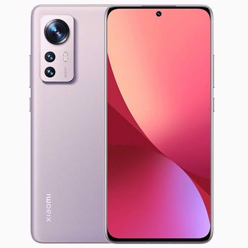 Xiaomi 12, 5G 128GB ROM + 8GB Dual SIM Smartphone (Factory Unlocked), Purple