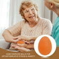 thumbnail image 5 of Uxcell Hand Exercise Balls, Squeeze Balls Stress Ball for Adults Grip Strengthening Occupational Equipment Orange, 5 of 7