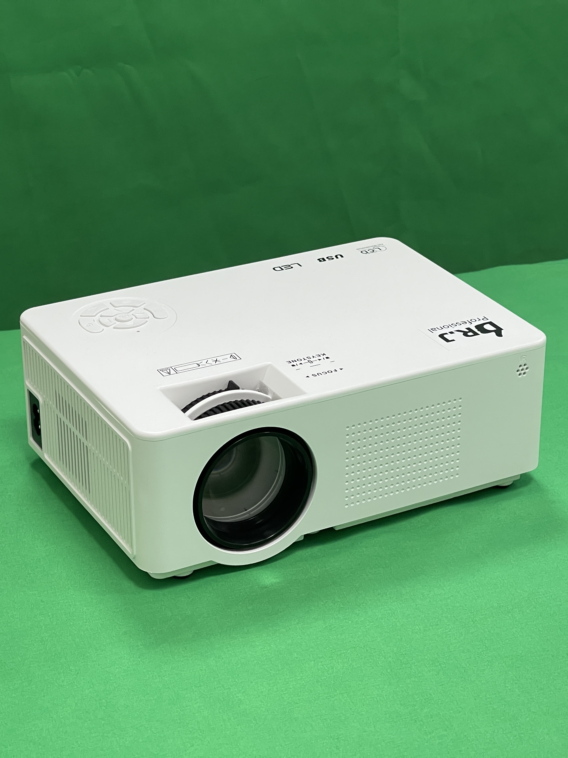 [Electric-Focus] GCZ 1080P Projector with WiFi and Bluetooth, Support 4K, Portable Home Projector with HDMI