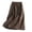 Coffee, variant on Bixock Midi Skirt for Women Casual Dresses Elastic Stretch Waist Side Patch Pockets Loose Straight Cut Breathable Summer Daily Street Walking Women Clothings