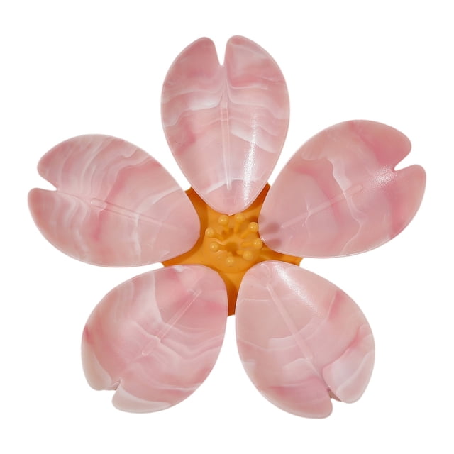 Zhenhongyql Six Color Optional Cherry Sealing Clip Refrigerator Sticker Bag Clip Personalized Flower Petal Creative Snack Sealing Clip (petal Shape/ Fixed/multi Color Optional)
