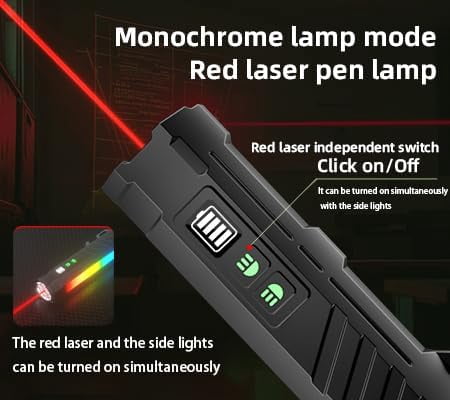 Rechargeable 10,000-Lumen Flashlight High-Lumen LED Tactical Flashlight Features 7 Modes and a Dual-Button Switch with Infrared Capability Ideal for Home Lighting and Camping scenarios