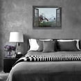 thumbnail image 6 of Western Eagle Wall Decor Rustic Bald Eagles Pictures Wall Art Canvas Print American Eagle Painting Framed Home Artwork For Living Room Bathroom Bedroom Kitchen Office 16"x12", 6 of 6