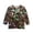 Coffee A, variant on Toddler Print Tops Sequin 3/4 Sleeve Crew Neck T Shirt Fall Casual School Uniform