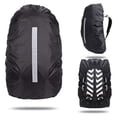 thumbnail image 2 of Naiovety OxfordCloth permanece seco y visible mochila impermeable reflectante cubierta para la lluvia ajuste universal reutilizable Ropa Deportiva, Zapatos negro METRO, 2 of 6