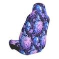 thumbnail image 3 of Picia White Skull Flower Print Waterproof Sweating Car Seat Cover for Post Gym Workout, Running, Beach and Hiking, Universal Fit Anti-Slip Bucket Seat Protector, 3 of 5