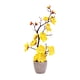 thumbnail image 3 of Flor artificial en maceta, planta artificial versátil, bonsái artificial con maceta Amarillo, 3 of 9