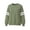 Army Green, variant on Women’s Striped Sleeve Crewneck Sweatshirt,Loose Long Sleeve Top Sizes S-2XL