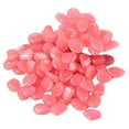 thumbnail image 1 of 100 Piezas Guijarros Reutilizables Que Brillan en para Paisajismo Al Aire Libre () Rosa, 1 of 3