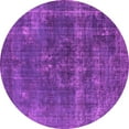 thumbnail image 1 of Ahgly Company Indoor Round Persian Pink Bohemian Area Rugs, 3' Round, 1 of 4