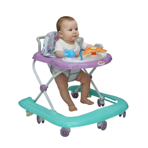 Andadera Caminadora D'Bebe Upa Musical Llanta de Gel lila