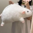thumbnail image 3 of LGHDIWN Rat Stuffed Animal Plush Toy (7.8/11.8 inchs) - Soft & Cute Stuffed Animal Pillow, Adorable Rat Cuddle Pillow for Bed, Sofa, Room Decor, Cuddly Realistic Plushies for Birthday, 3 of 9