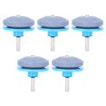 thumbnail image 1 of 5Pcs Wear Resistant Lawn Mower Blade Sharpener Sharpening Grinding Tool Accessories(Cyan ), 1 of 8