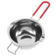 thumbnail image 4 of IFANLANDOR Pot à Fondre le Chocolat Fond Rond Acier Inoxydable 304 Double Chaudière pour Cuisson 1Pcs, 4 of 8