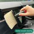 thumbnail image 4 of Mdesiwst Dashboard Dust Cleaner 2pcs Car Vent Cleaning Brush Anti-slip Handle Comfortable Grip Gap Brush Versatile Interior Cleaning Tool for Cars, 4 of 8