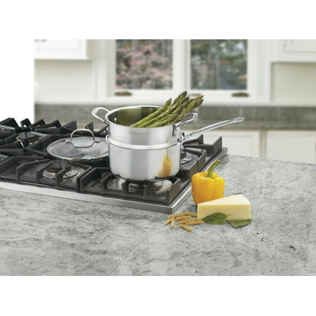 

Cuisinart Stainless Steel 3-Quart Steamer 3 Piece Cookware Set