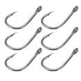 thumbnail image 1 of Fish 50Pcs Fishing Hook For Iseama High Carbon Steel Fish Hook Barbed Type For Outdoor Activity, 1 of 8