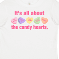 thumbnail image 4 of Inktastic Candy Hearts II Girls Toddler T-Shirt, 4 of 5