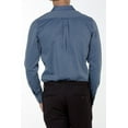 thumbnail image 4 of Gant Diamond G Men's Fitted Dobby Amalfi Collar Shirt (3050406), Medium, Marine, 4 of 5