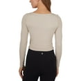 thumbnail image 3 of YOGALICIOUS womens  2pk Contour Olivia Crop Shirt, xs, 3 of 6
