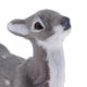 thumbnail image 3 of Figuritas de animales coleccionables Simulación Navidad Elk Peluche Reno Modelo Juguete Gris Mujer Soporte Fanmusic Figuritas de animales coleccionables, 3 of 6