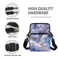 thumbnail image 7 of Chririnla Crossbody Bags for Travel, Lightweight Zip Crossbody Purse for Girls Marble Pattern Design Shoulder Bag, 7 of 7