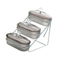 thumbnail image 3 of Elodie Fruit Bowl Decoration with Storage Rack Snacks Plate for Kitchen Banquet Home 3 layer, 3 of 8