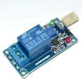thumbnail image 3 of T9 DC5V Humidity Sensitive Switch Relay Module & PIR Infrared Motion Sensor Detector PIR Motion Sensor Lamp(White),1 x DC5-24V Sensor Switch 1 x humidity sensor with humidity sensitive resistor, 3 of 8