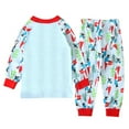 thumbnail image 2 of VERUGU Toddler Fall Outfits Children Kids Boys Girls Winter Christmas Santa Letter Print Warm Sweatshirt Pants Outfits, 2 of 7