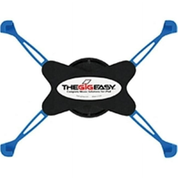 The Gigeasy  Mic Stand Mount for iPad 2 3 4 Blue Arms & Black Body