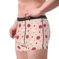 thumbnail image 2 of Pofeuu Strawberry Print Men’s Boxer Briefs, Moisture-Wicking Underwear, Regular,Trunk-X-Large, 2 of 5