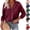 Black, variant on pstuiky Long Sleeve Tshirts Shirts for Women Fashion V-Neck Solid Color Women'S Clothing Business Casual Loose Fit Button Fashion Clothing Workout Tops for Women