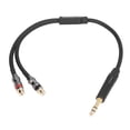 thumbnail image 3 of Cable RCA dual a 635 mm cable OFC Conductor HiFi estéreo de 10 pies RCA dual profesional a cable de 1/4 de pulgada para estudio Fugacal Otros, 3 of 8
