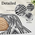thumbnail image 3 of Gray Boho Pillow Covers 16"x24", Southwestern Ethnic Aztec Retro Geometric Soft Brushed Microfiber Breathable Throw Pillow Covers, Decorative Pillowcase with Zipper for Couch Sofa Bedroom Living Room, 3 of 9