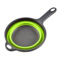 thumbnail image 4 of Colander for Kitchen Clearance! Ikeay Kitchen Filter Basket with Handle - Round Fruit & Vegetable Washing Basket & Tray Colander, 4 of 9