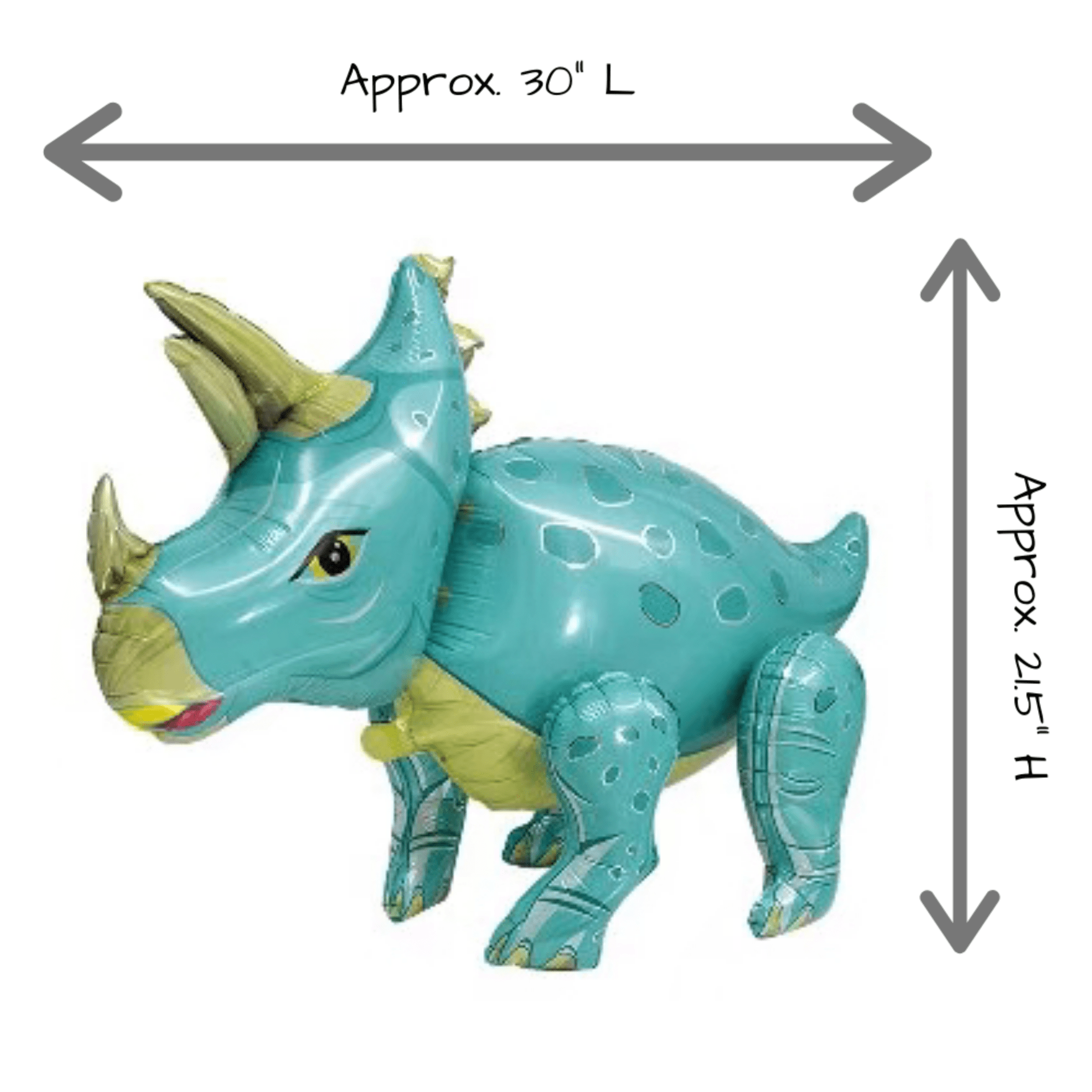 Dinosaur Party Supplies - 9 pcs Premium 3D JUMBO Foil Dinosaurs Mylar Balloons for Birthday Celebration