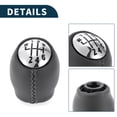 thumbnail image 4 of Perilla de cambio Unique Bargains 6 velocidades para caja de cambios manual, perilla de palanca de cambios para Renault Megane 03-20, plástico gris, 4 of 6