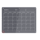 thumbnail image 1 of Pizarra Acrílica Magnética Borrableplan Refrigerador, GRIS, 1 of 4